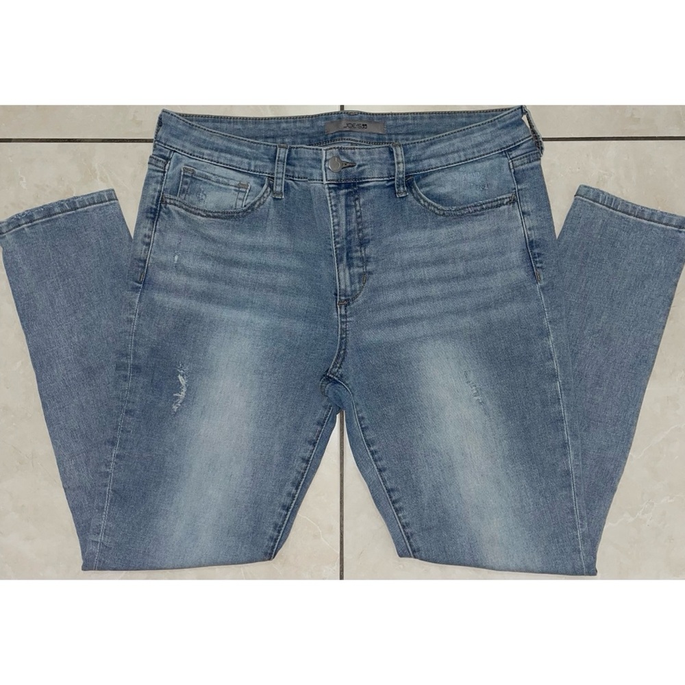 Joe’s Light Blue Skinny Jeans- Minor Distressed - Picture 2 of 16